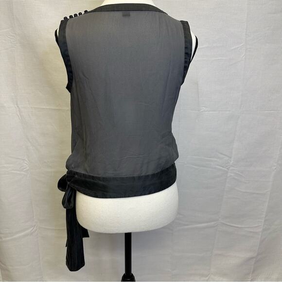 Banana Republic Sleeveless Pleated Top Size Small - Picture 7 of 11